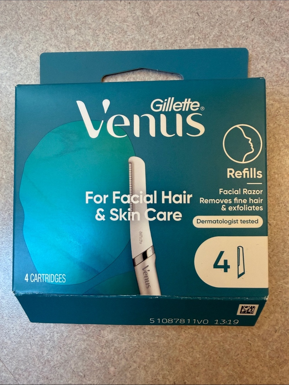 Gillette Venus Facial Skincare Razor Refills